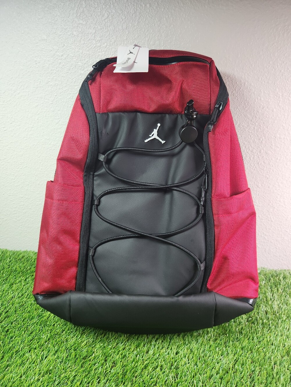 Air Jordan Unixes Sport Backpack Red Black White MA0945-R78 (32.9L)  NWT